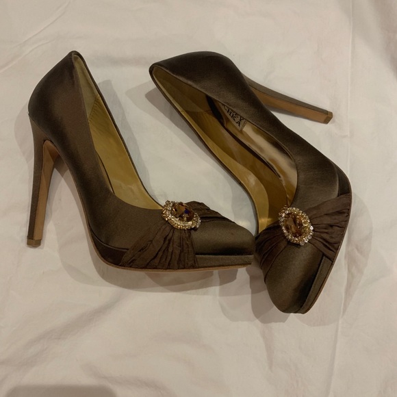Badgley Mischka heels vintage size 6.5 - Picture 3 of 3